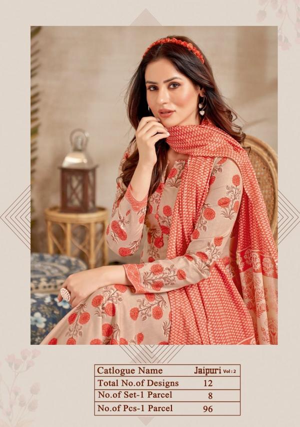 Kala Jaipuri Vol 2 New Kurti With Bottom Dupatta Collection